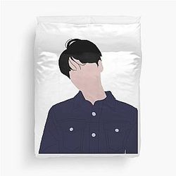 Einfache BTS Suga Bettbezug