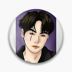 SUGA BTS Fan Art Limited Edition Suga Pins