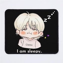 Ich bin müde Suga Mouse Pad