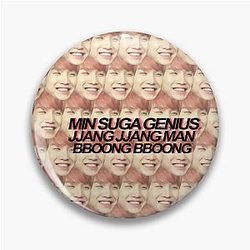 MIN SUGA GENIUS JJANG MAN BBOONG - Suga - Gefüllter Design Pin