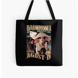Koreanisch SUGA MIN YOONGI BANGTAN SONYEONDAN Alle Over Print Tote Bag