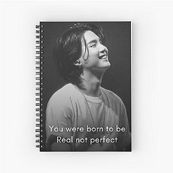 Bts Suga Motivation Poster Notebook