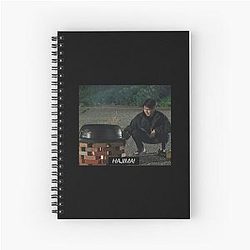 Suga Hima BTS Meme Bangtan Spiral Notebook