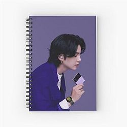 BTS Suga Aufkleber Spiral Notizbuch