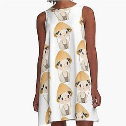 SUGA BTS A Line Kleid