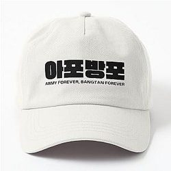 Armee Bangtan Forever BTS RM JIN SUGA JHOPE JIMIN V JUNGKOOK KPOP Dad Hat