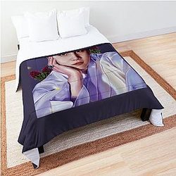 Larch Flower Fanart Comforter