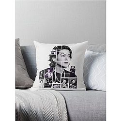 SUGA von BTS Collage Throw Pillow