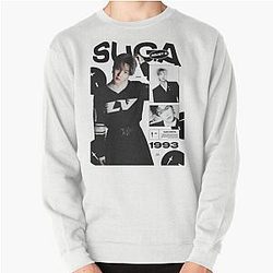 Min Yoongi SUGA von BTS Collage Pullover Sweatshirt