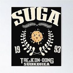 Fan Design Suga K-Pop Poster