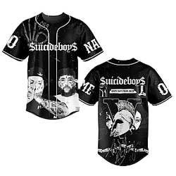 Personalized G59 DTNK3007 Suicide Baseball Jersey