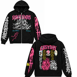 Greyday 2026 North America Tour Dates Reaper DTNK0810 Suicideboys Hoodie