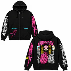 Greyday 2026 North America Tour Dates Reaper DTNK0810 Suicideboys Hoodie