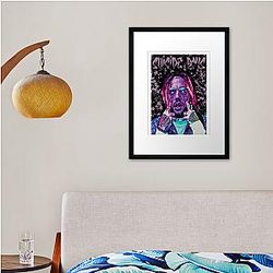 Suicide Boys Purple Colorway Framed print Premium Merch Store