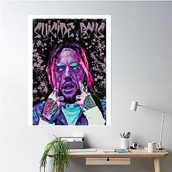 Suicide Boys Purple Colorway Poster Premium Merch Store