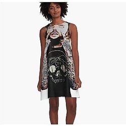 Suicideboys Scrim A-Line Dress Premium Merch Store