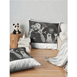 Suicideboys Scrim And Ruby Throw Pillow Premium Merch Store