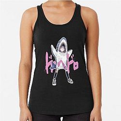 Ebisu Shark Costume  Racerback Tank Top