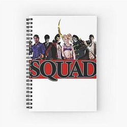 Suda Squad Spiral Notebook