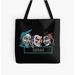 Halloween Squad All Over Print Tote Bag