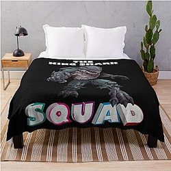 König Hai, Squad, Carolina Hurrikan, König der Herzen, spielen, Sport, Selbstmord Squad Throw Blanket