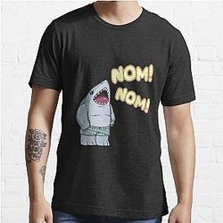nom nom king shark Essential T-Shirt