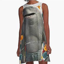 the shark kings-poster A-Line Dress