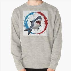 Shark Splash Pullover Sweatshirt