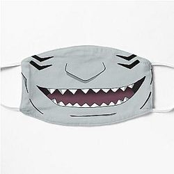 Shark teeth ninja Flat Mask