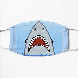 Hai im Wasser flache Maske