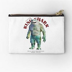 King Shark Zipper Pouch