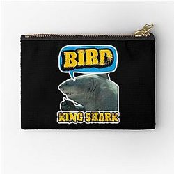 Bird - King Shark (Version 2) Zipper Pouch