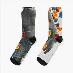 the shark kings-poster Socks