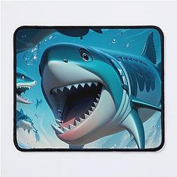 Shark Cartooni Mouse Pad