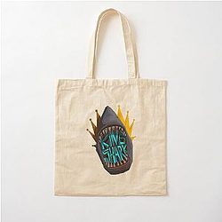 King Shark Fanart Cotton Tote Bag