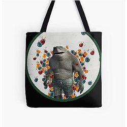 King Shark cool Alle über Druck Tote Bag