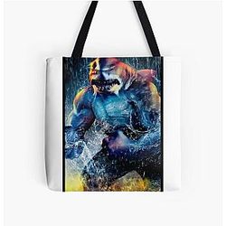 King Shark Alle über Print Tote Bag