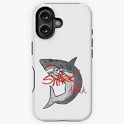 Red Eyes Poker Shark Attack iPhone Tough Case