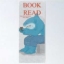 King Shark Book Read Poster