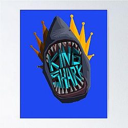 Die King Shark Poster