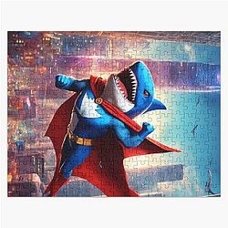 Super Shark Jigsaw Puzzle