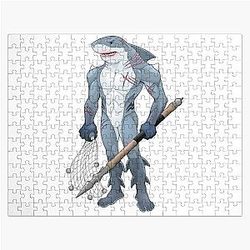 Shark Monster Jigsaw Puzzle