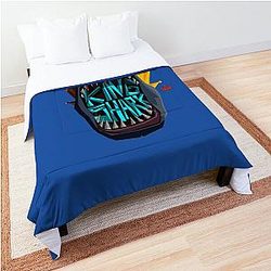 Der Hai groß King Shark Logo Langarm Comforter