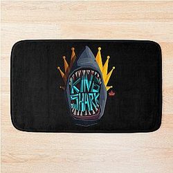 Der Hai groß King Shark Logo Lange Ärmel Badematte