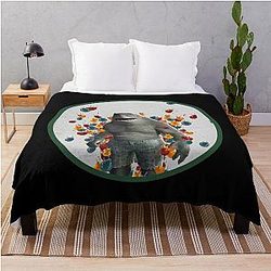 King Shark T-Shirtking shark king shark Throw Blanket