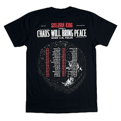 2025 Tour Tracklist LA 1304 Sullivan King T-Shirt