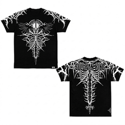Bio-Mechanical Spine Gothic LA 1706 Sullivan King T-Shirt