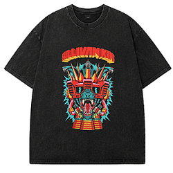 Retro Cat DTNK0107 Washed Sullivan King T-Shirt