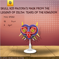 MOC Factory 89282 Skull Kid Majora's Mask from The Legend of Zelda: Tears of the Kingdom