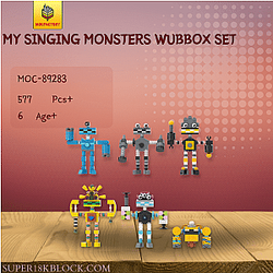MOC Factory 89283 My Singing Monsters Wubbox Set